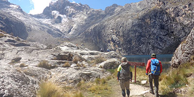 Hike to lake Churup